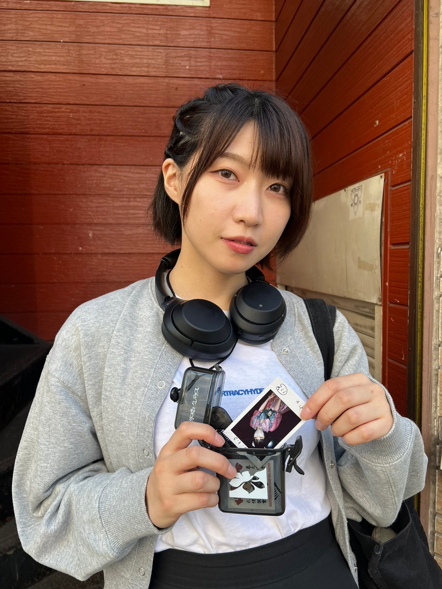 【波浮デザイン】おでかけのお供ポーチ(「トランクに花束を」ツアーグッズ)