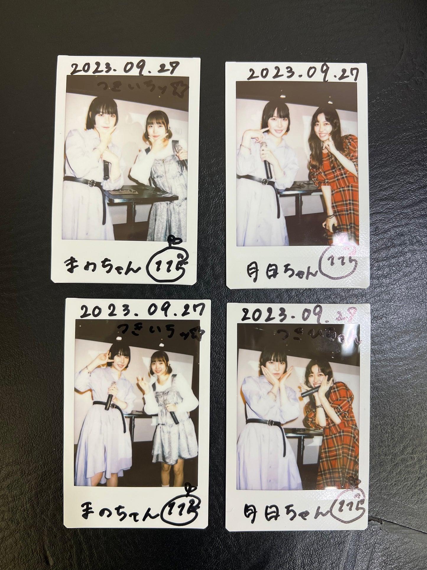 つきいちッ☆「チェキのポーズは6種類以上あります!」チェキ