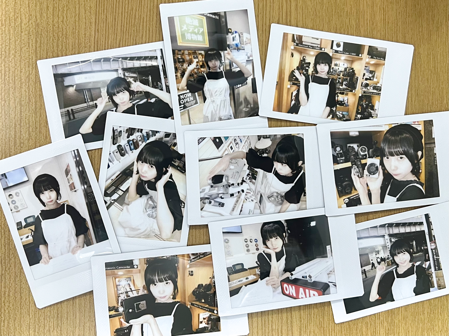 水クレタッタッタッ「絶滅メディア博物館に潜入!!」チェキ