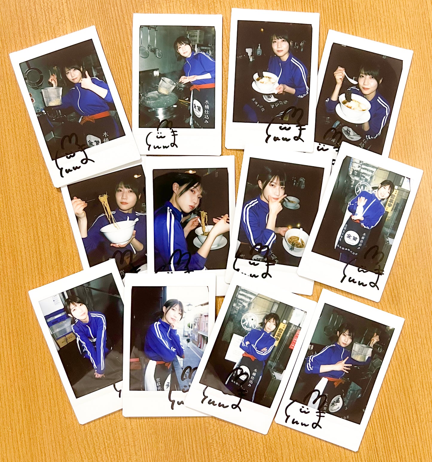 水クレタッタッタッ「新メンバーがラーメン屋に弟子入り!?」チェキ