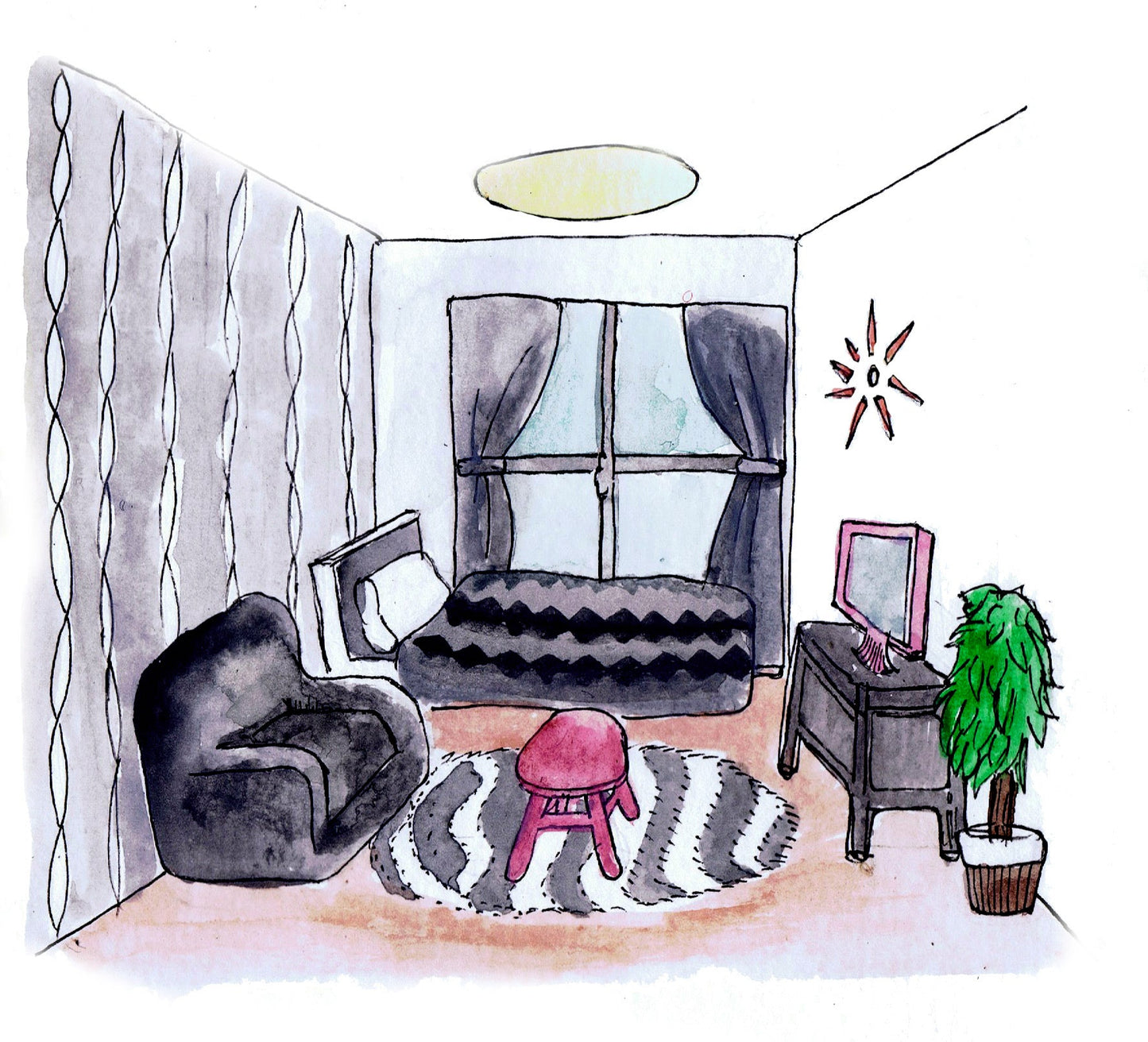 月日のお宅訪問インテリアコーディネート(3アイテムセレクトプラン)