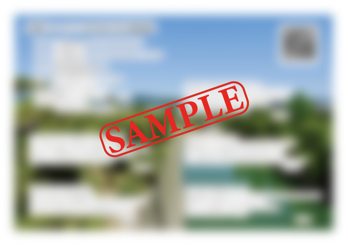 「遠くから近くへ」ポストカード