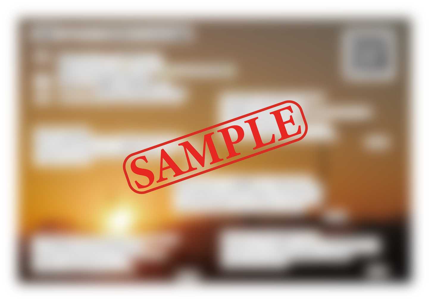 「遠くから近くへ」ポストカード